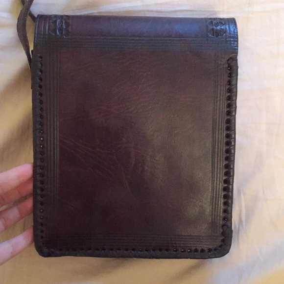 Leather crossbody bag from Barcelona! - Picture 3 of 3